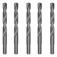 Сверло по металлу, 14.5 мм, полированное, HSS, 5 шт, цилиндрический хвостовик Matrix