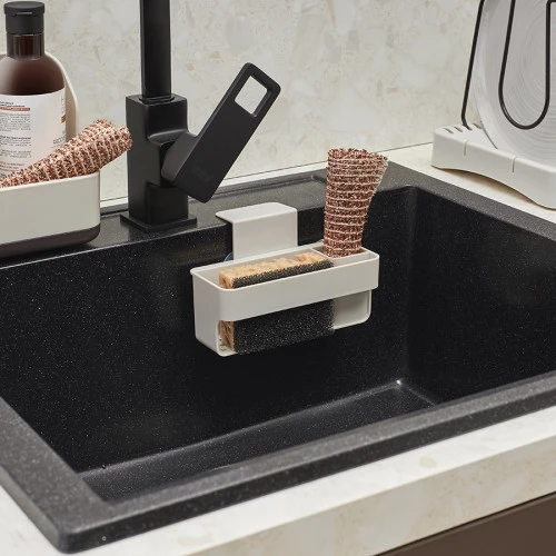 Органайзер для раковины подвесной ronja, 15,8х10,8х10 см, светло-серый