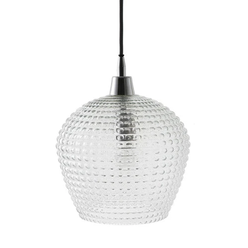 Светильник подвесной aurora, D24 см, прозрачный