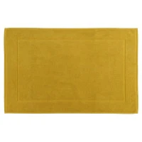 Коврик для ванной горчичного цвета из коллекции essential, 50х80 см