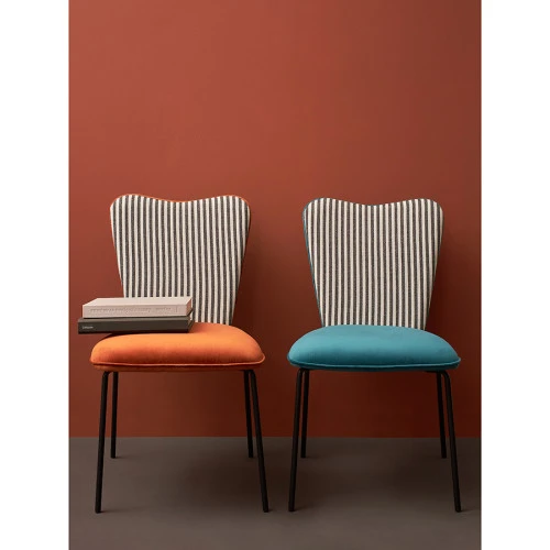 Стул pompadour, велюр, изумрудный