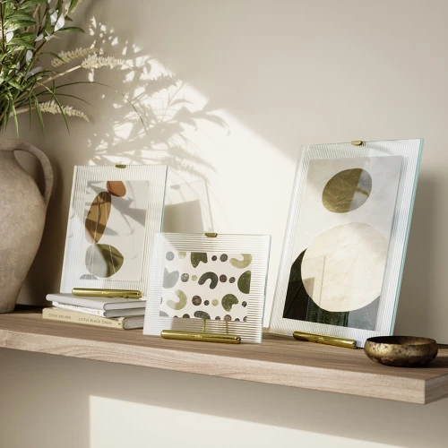 Фоторамка flute, 16х20 см, латунь