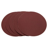 Круг абразивный на ворсовой подложке под "липучку", P 400, 150 мм, 5 шт Matrix