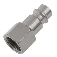 Ниппель универсальный быстросъемный ("папа") 1/4, внутренняя резьба, 2 шт, Stels