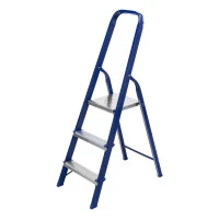 Стремянка, 3 ступени, стальная, Сибртех