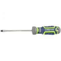 Отвертка SL5 х 100 мм, CrV, четырехкомпонентная рукоятка Сибртех