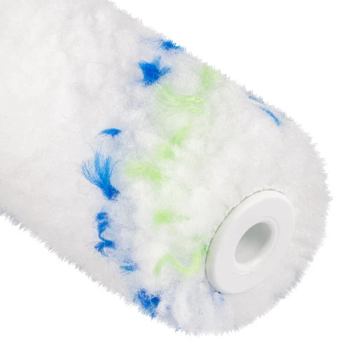 Мини-валик сменный "Водные краски", 110 мм, ворс 12 мм, D 16 мм, D ручки 6 мм, полиэстер Сибртех