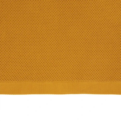 Полотенце для рук вафельное цвета карри из коллекции essential, 50х90 см