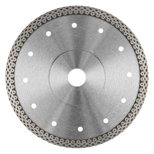 Диск алмазный, 180 х 22.2 мм, тонкий, сплошной (Jaguar) мокрая резка Gross