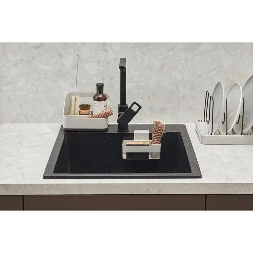 Органайзер для раковины подвесной ronja, 15,8х10,8х10 см, светло-серый