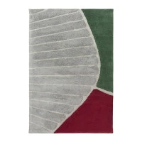 Ковер из хлопка с рисунком tea plantation из коллекции terra, 120х180 см