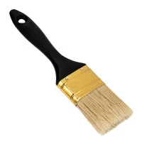 Кисть плоская "Профи" 2", натуральная щетина, пластмассовая ручка MTX