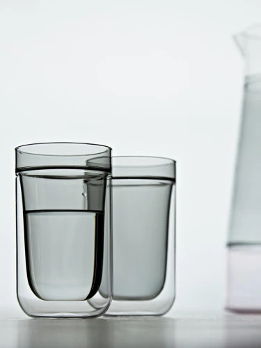 Набор стаканов pure, 280 мл, дымчато-серые, 2 шт.