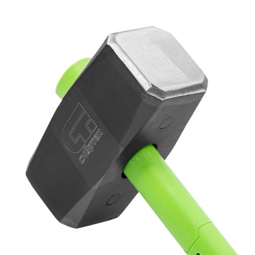 Кувалда, 10000 г, фибергласовая обрезиненная рукоятка// Сибртех