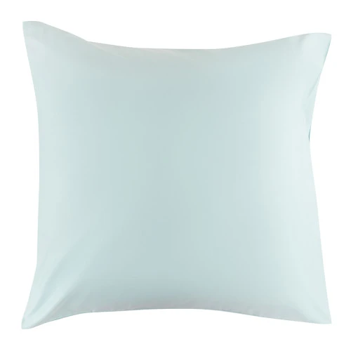 Набор из двух наволочек из сатина голубого цвета из коллекции essential, 70х70 см