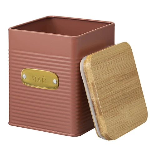 Банка для хранения чая irmel, 1,7 л, терракота