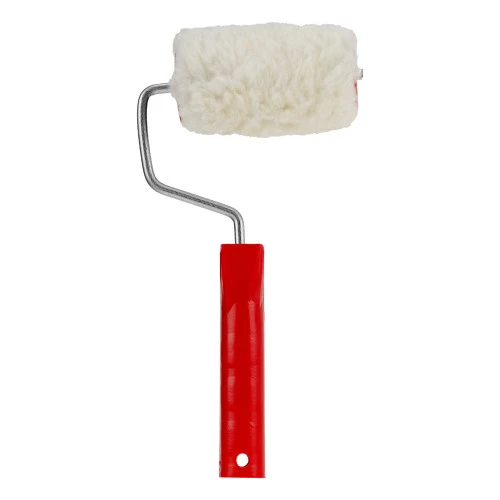 Валик "Натуральный мех", в сборе, 100 мм, D 48 мм, D ручки 6 мм, крепление шплинтом Сибртех
