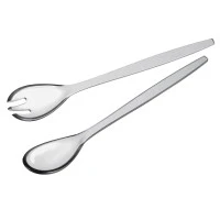 Набор ложек для салата happy hour, прозрачные, 2 шт.