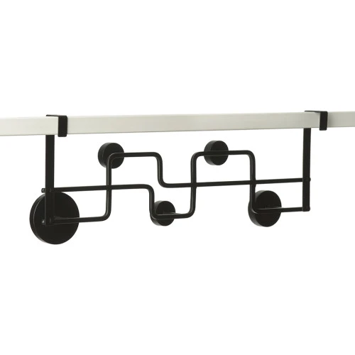 Вешалка дверная dalia, 51 см, черная