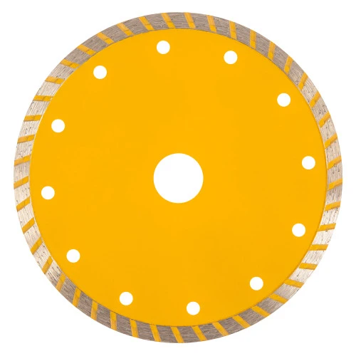 Диск алмазный, отрезной Turbo, 150 х 22.2 мм, сухая резка Denzel