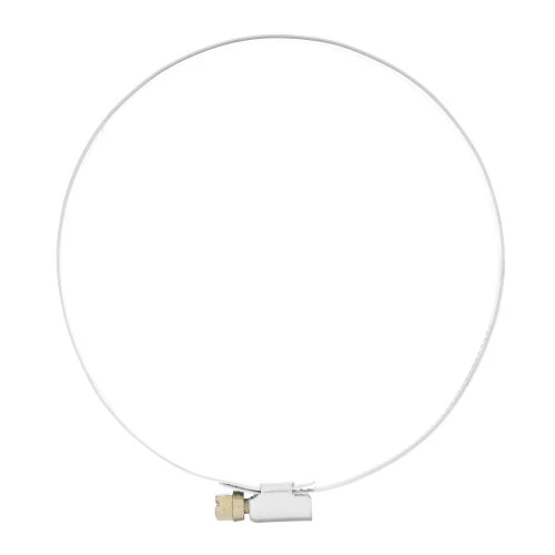 Хомуты металлические, Стандартное болтовое крепление 110-130 мм, 25 штук в упаковке, ширина 9 мм Сибртех