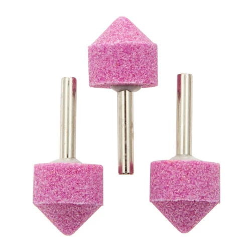 Шарошка абразивная, конус, 25 x 25 x 6 мм, F46, 3 шт Matrix