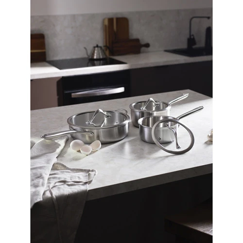 Сотейник с крышкой 3ply etalon, D26 см