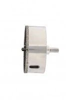 Сверло алмазное по керамограниту, 115 х 67 мм, трехгранный хвостовик Matrix