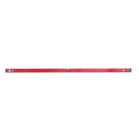 Уровень алюминиевый магнитный, 2000 мм, фрезерованный, 3 глазка (1 зеркальный) усиленный Matrix