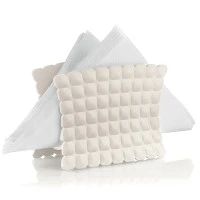 Салфетница tiffany, молочно-белая