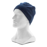 Шапка из флиса для взрослых, размер 56-57, синяя Сибртех