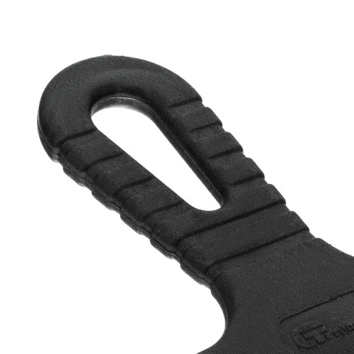 Шпатель из нержавеющей стали, 450 мм, зуб 6 х 6 мм, пластмассовая ручка Сибртех