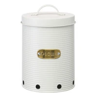 Банка для хранения овощей irmel, 6 л, молочная