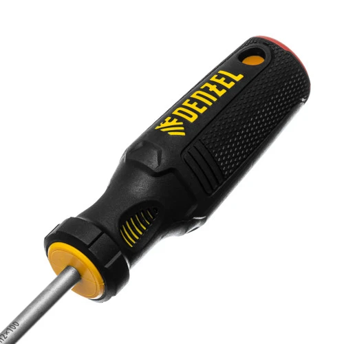 Отвертка, PH2х100 мм, S2, 3к рукоятка Denzel