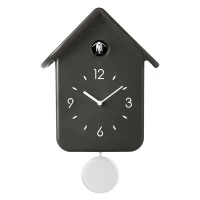 Часы с кукушкой qq, черные