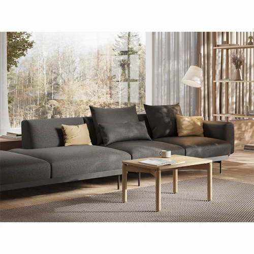 Столик кофейный saga, 50х70 см, ясень