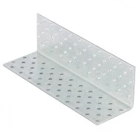 Крепежный уголок равносторонний  2 мм,   KUR 60 x 60 x 200 мм Сибртех