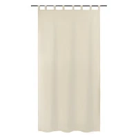 Штора из хлопка двойная базовая бежевого цвета из коллекции essential, 150х290 см