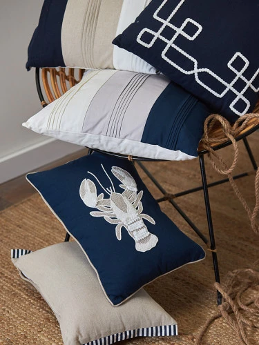 Подушка декоративная navy lobster из коллекции sea treasures, 30х45 см