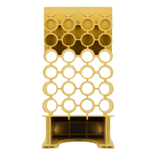 Упор противооткатный для грузового транспорта, ЖЕЛТЫЙ, 35 т, 438х200х205 мм Stels