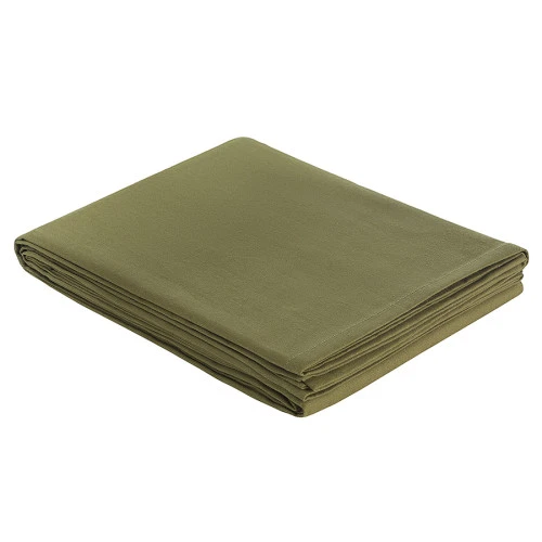 Скатерть из хлопка оливкового цвета из коллекции essential, 170х250 см