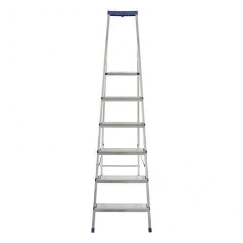 Стремянка алюминиевая с органайзером " Универсал", 6 ступеней, Сибртех