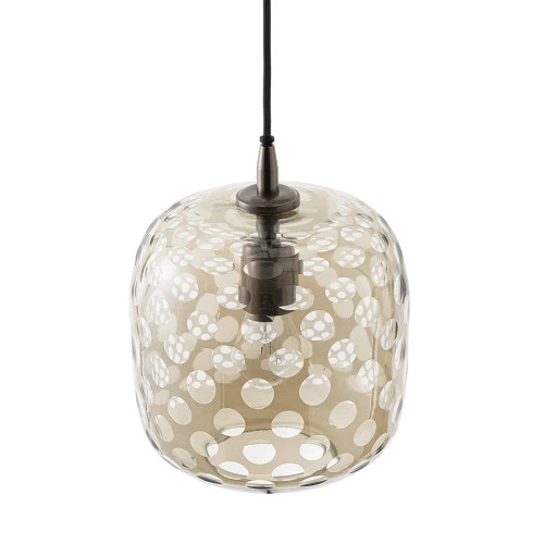 Светильник подвесной mystic aura, D20 см, коричневый