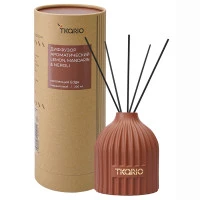 Диффузор ароматический lemon, mandarin & neroli из коллекции edge, 200 мл, терракотовый