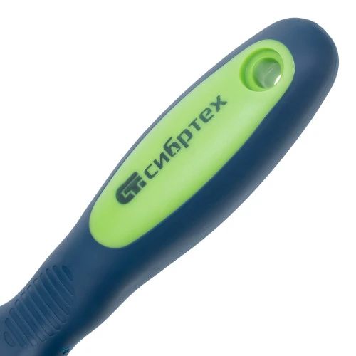 Напильник, 300 мм, плоский, двухкомпонентная рукоятка, №2 Сибртех