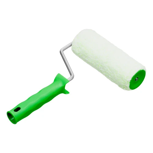 Валик "Работы с древесиной", 180 мм, ворс 12 мм, D 48 мм, D ручки 8 мм, микроволокно Сибртех