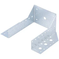 Опора бруса раскрытая, 2 мм, OBR R-100 х 140 х 76 мм, цинк Сибртех