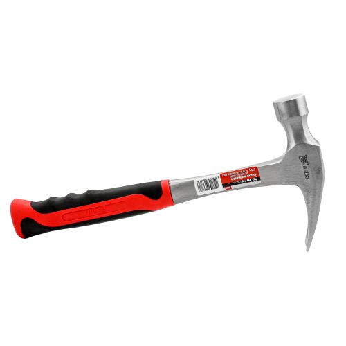 Молоток-гвоздодер, 570 г, цельнометаллический, двухкомпонентная рукоятка// MTX