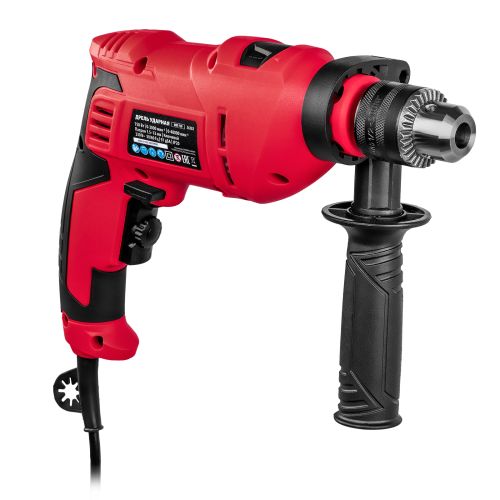 Дрель ударная MID-750, 750 Вт, 0-3000 об/мин, 0-48000 уд/мин MTX