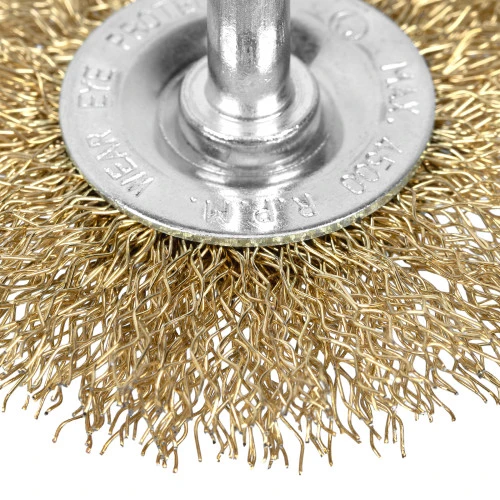 Набор щеток для дрели, 3 шт, 1 плоская, 65 мм, 50 мм "чашка", ручная металлическая Matrix